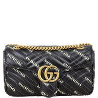 Gucci X Balenciaga The Hacker Project GG Marmont Matelasse Small Shoulder Bag