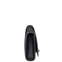 Saint Laurent Kate Tassel Monogram Clutch Leopard