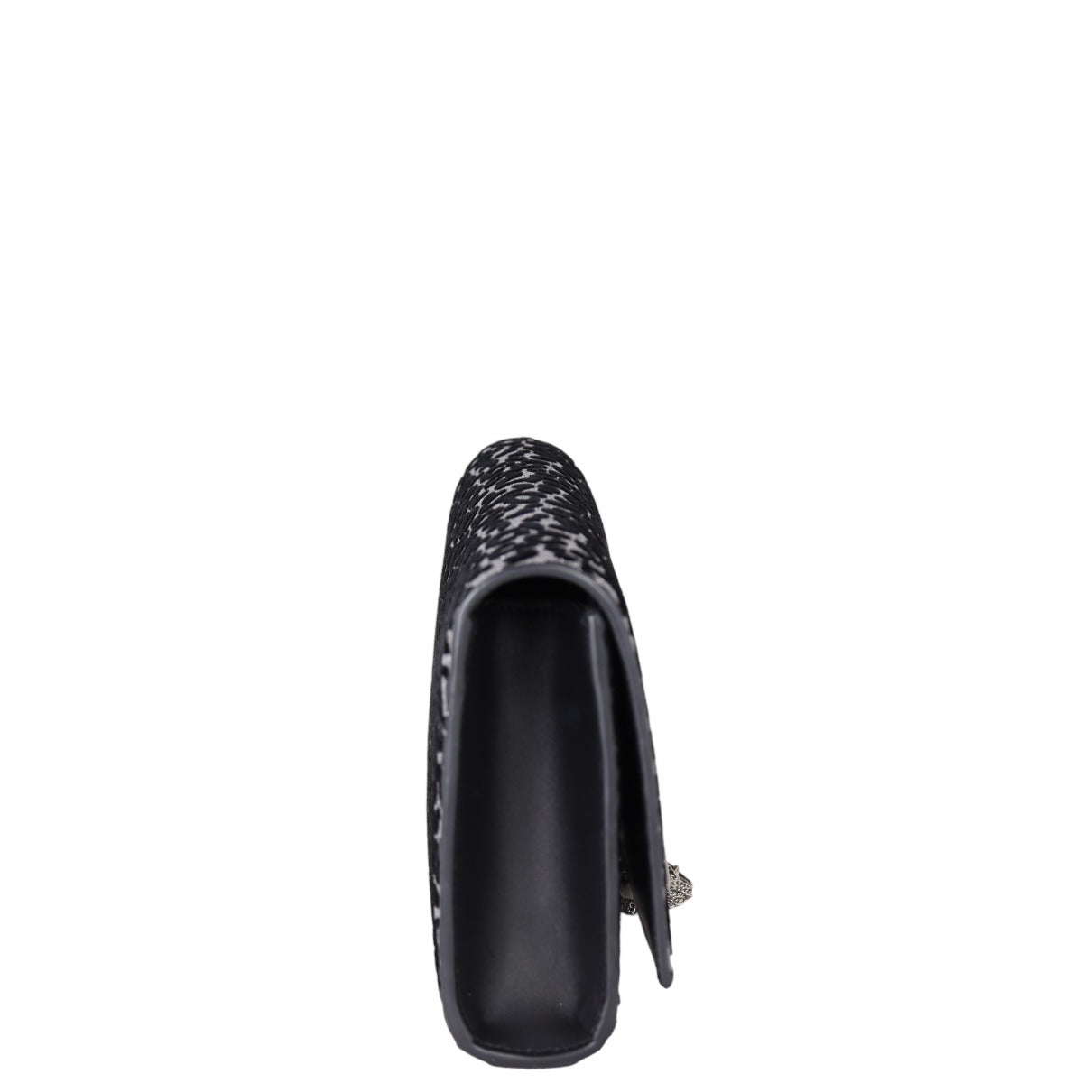 Saint Laurent Kate Tassel Monogram Clutch Leopard