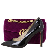 Gucci GG Marmont Velvet Small Shoulder Bag