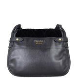 Prada Velluto & City Calf Corsaire Crossbody Bag Back