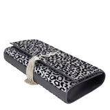 Saint Laurent Kate Tassel Monogram Clutch Leopard