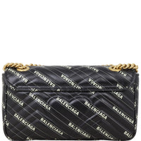 Gucci X Balenciaga The Hacker Project GG Marmont Matelasse Small Shoulder Bag