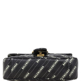 Gucci X Balenciaga The Hacker Project GG Marmont Matelasse Small Shoulder Bag