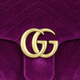 Gucci GG Marmont Velvet Small Shoulder Bag