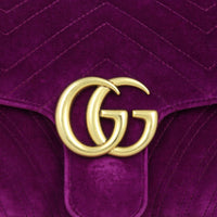 Gucci GG Marmont Velvet Small Shoulder Bag