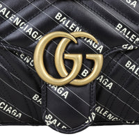 Gucci X Balenciaga The Hacker Project GG Marmont Matelasse Small Shoulder Bag