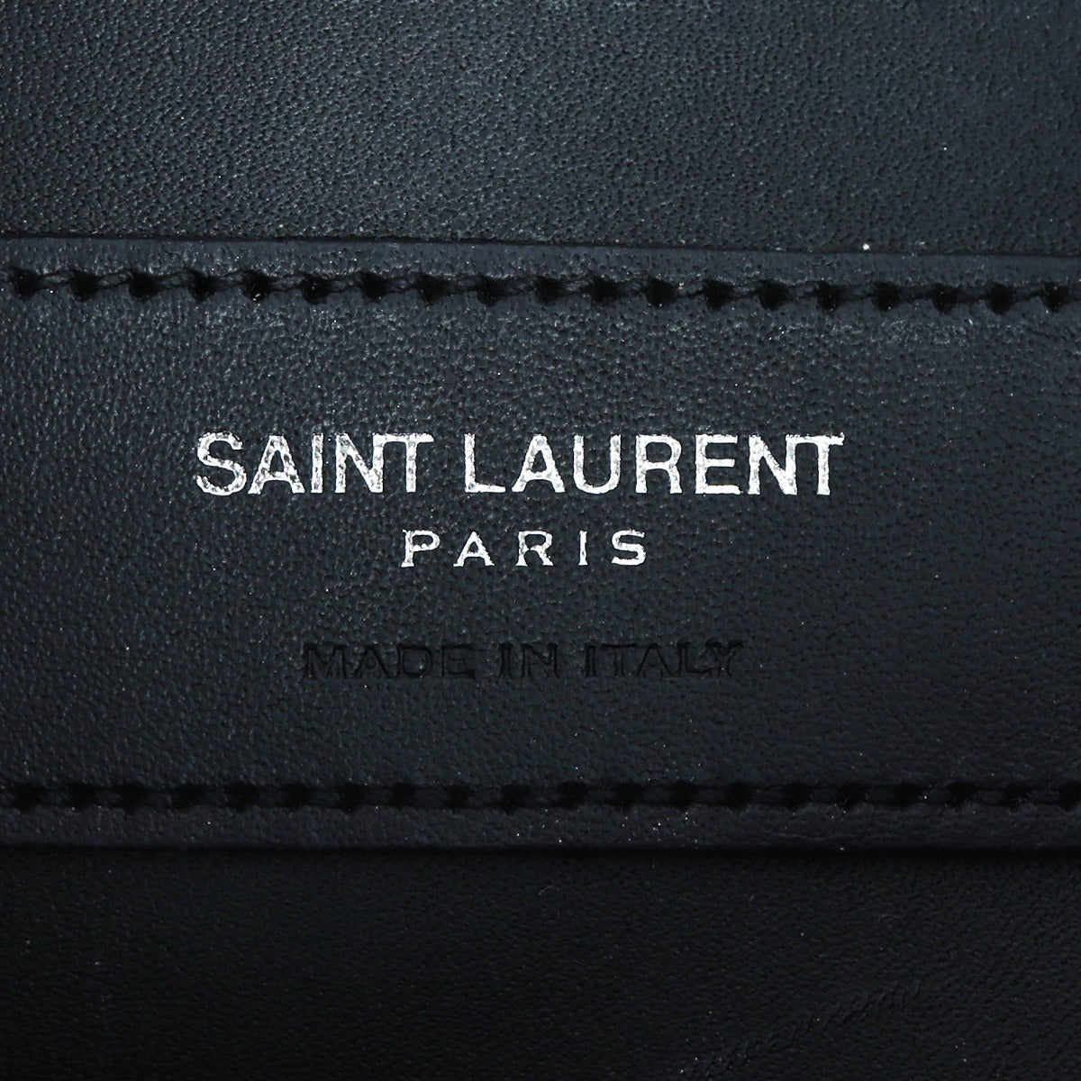 Saint Laurent Kate Tassel Monogram Clutch Leopard