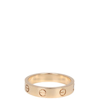 Cartier Love Wedding Band 18k Rose Gold 1 Diamond