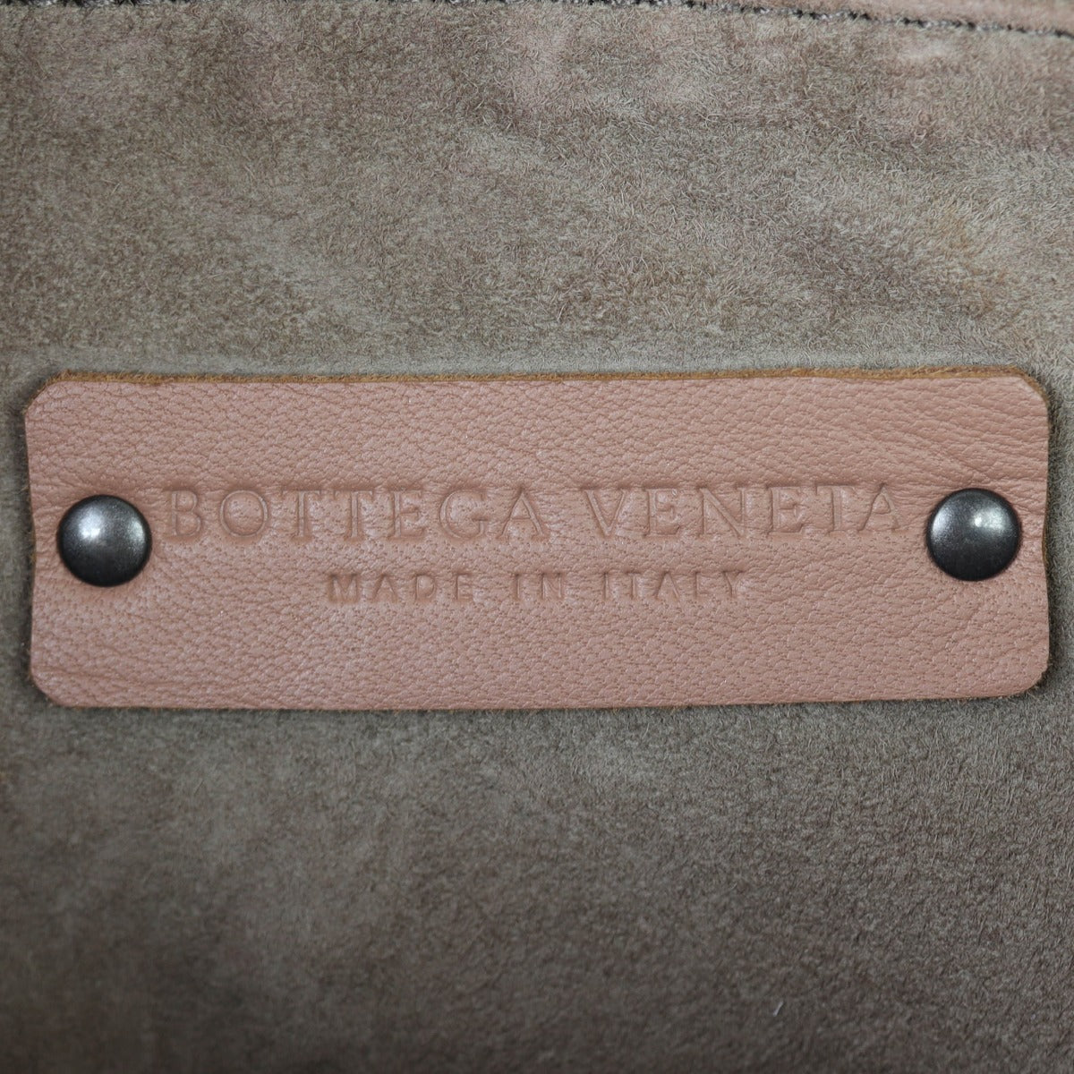 Bottega Veneta Intrecciato Nodini Crossbody Interior Stamp