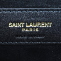 Saint Laurent June Box Bag Croc Embossed Made In
