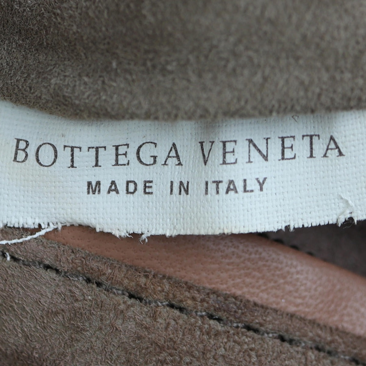 Bottega Veneta Intrecciato Nodini Crossbody Interior Stamp