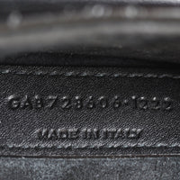 Saint Laurent June Box Bag Croc Embossed Date Code