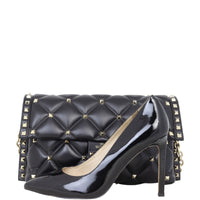 Valentino Candystud Chain Shoulder Bag