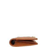 Chanel Boy Long Flap Wallet | Brown