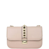 Valentino Glam Lock Medium Shoulder Bag