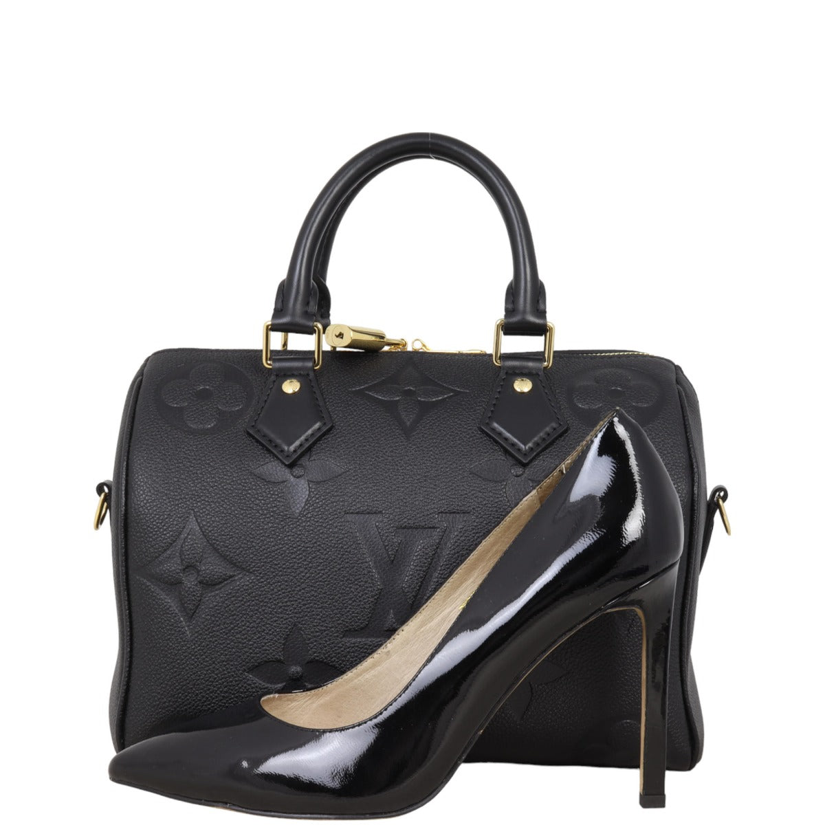Louis Vuitton Speedy 25 Bandouliere Monogram Empreinte Giant