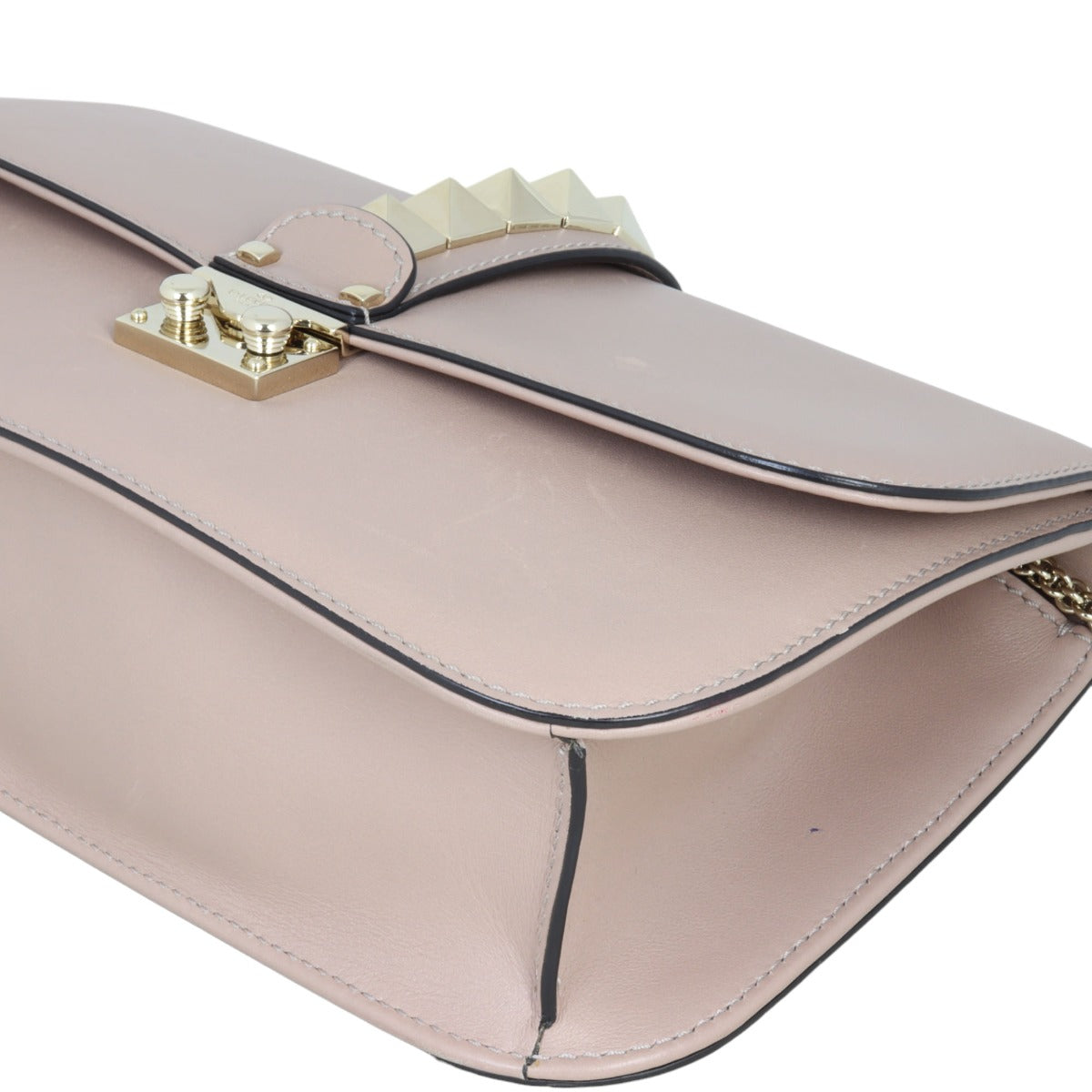 Valentino Glam Lock Medium Shoulder Bag