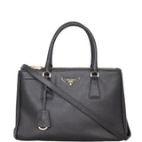 Prada Saffiano Lux Galleria Double Zip Tote Small