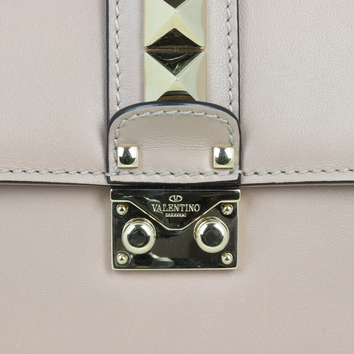 Valentino Glam Lock Medium Shoulder Bag