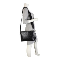 Gucci GG Embossed Messenger Bag