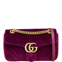 Gucci GG Marmont Velvet Small Shoulder Bag