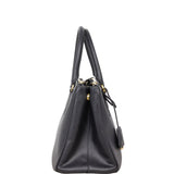 Prada Saffiano Lux Galleria Double Zip Tote Small
