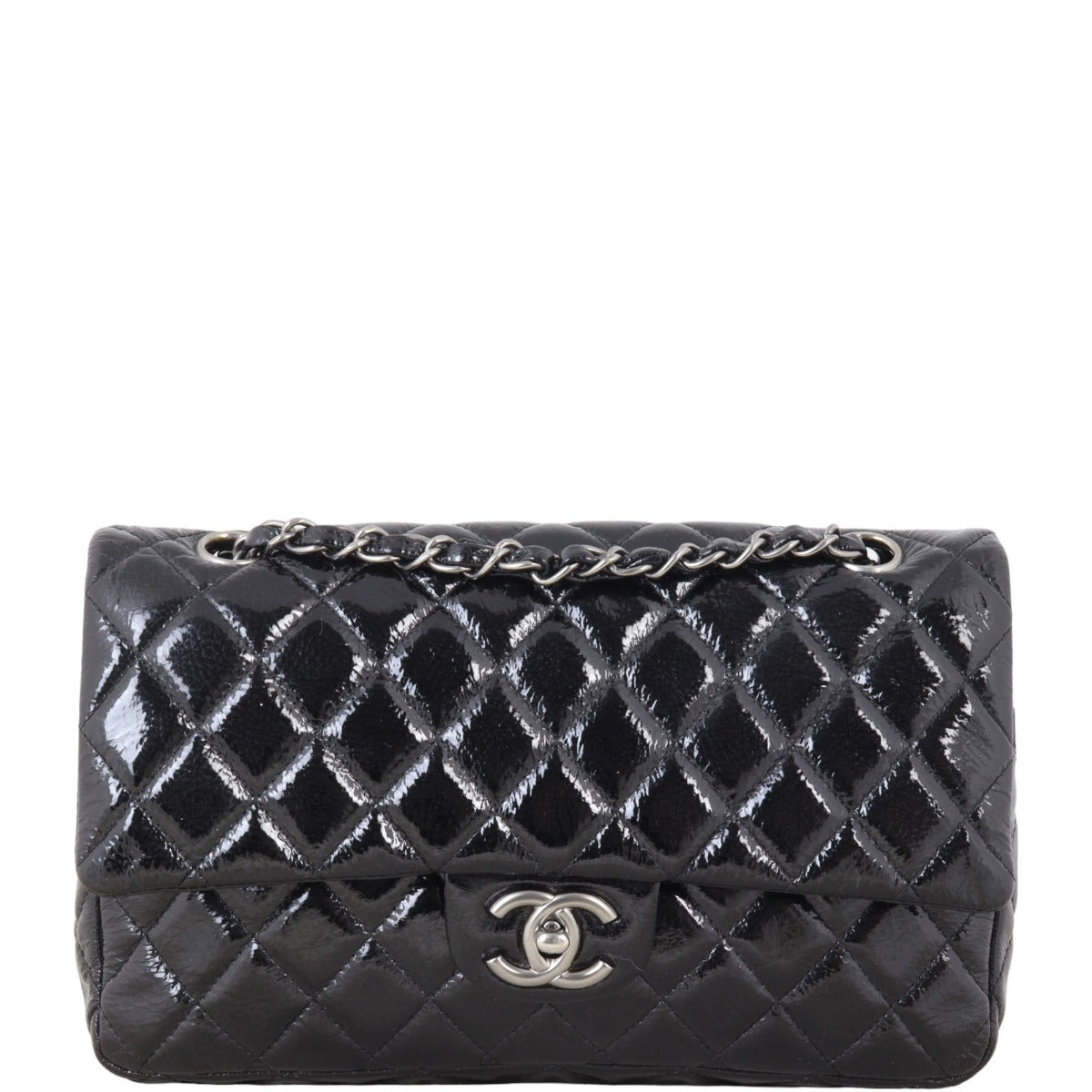 Chanel Classic Double Flap Medium Patent