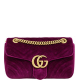 Gucci GG Marmont Velvet Small Shoulder Bag