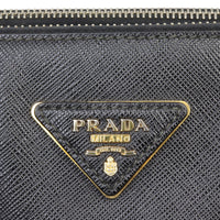 Prada Saffiano Lux Galleria Double Zip Tote Small