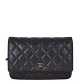 Chanel Classic Wallet on Chain | Lambskin Gold Hardware