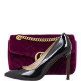 Gucci GG Marmont Velvet Small Shoulder Bag