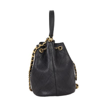 Chanel Quilted CC Drawstring Bucket Bag | Caviar