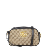 Gucci GG Canvas Marmont Diagonal Small Camera Bag