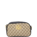 Gucci GG Canvas Marmont Diagonal Small Camera Bag