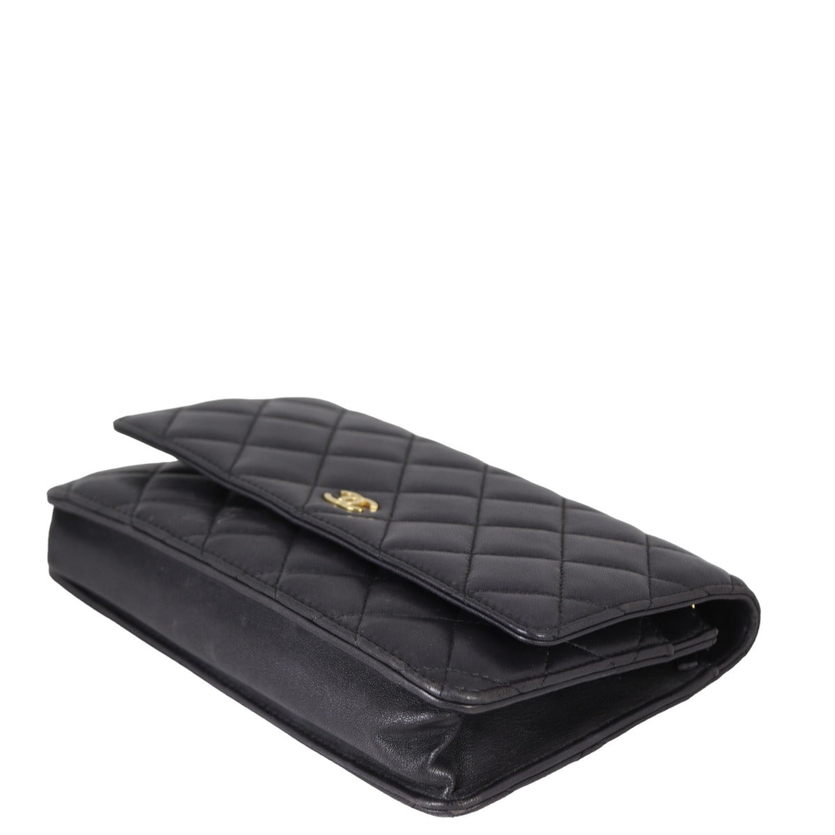 Chanel Classic Wallet on Chain | Lambskin Gold Hardware