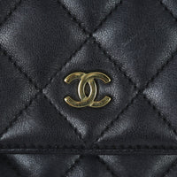 Chanel Classic Wallet on Chain | Lambskin Gold Hardware