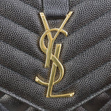 Saint Laurent Monogram Envelope Wallet on Chain Hardware