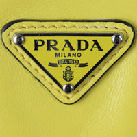 Prada Triangle Leather Shoulder Bag Hardware