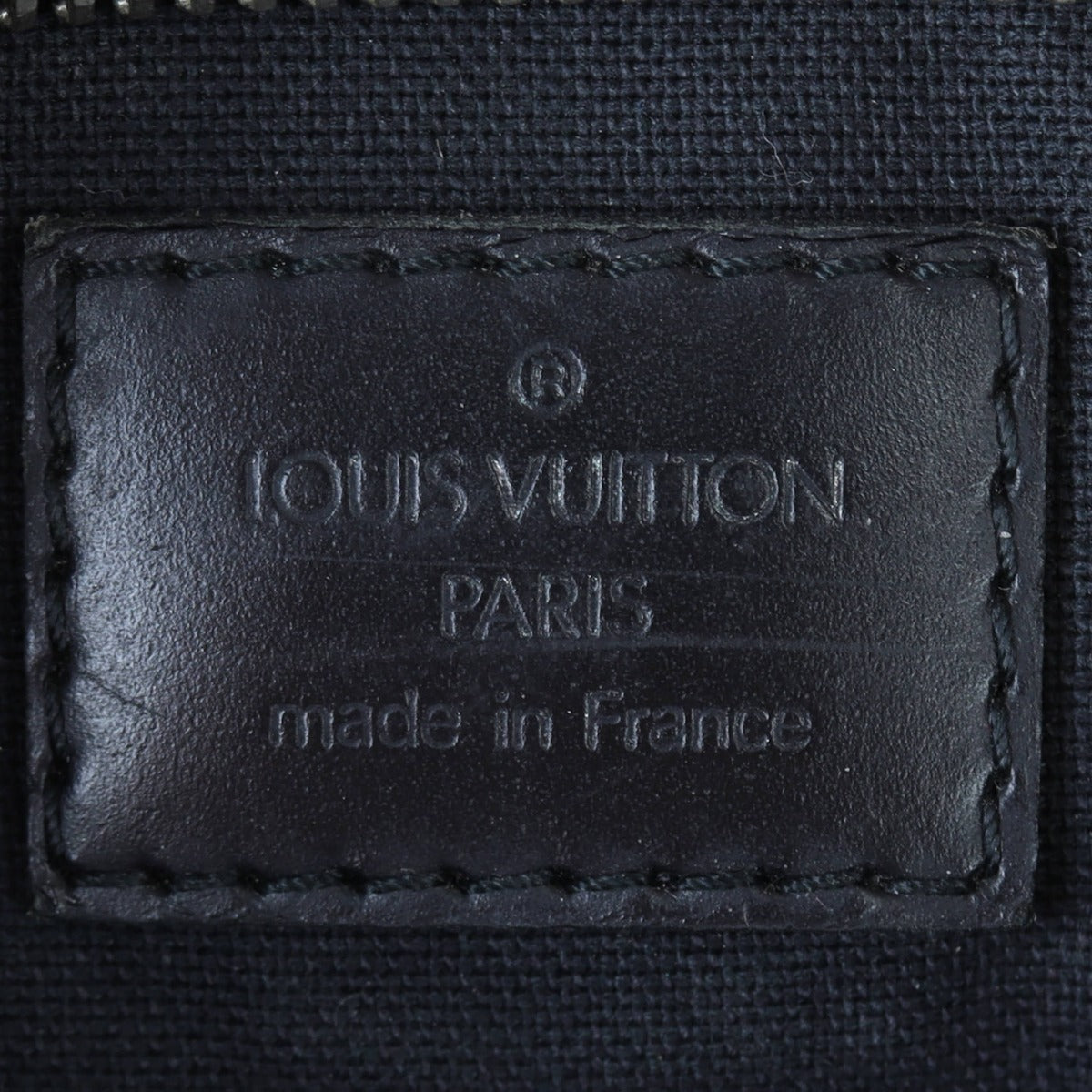 Louis Vuitton Thomas Messenger Bag Damier Graphite Interior Stamp
