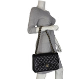 Chanel Classic Double Flap Jumbo | Black GHW