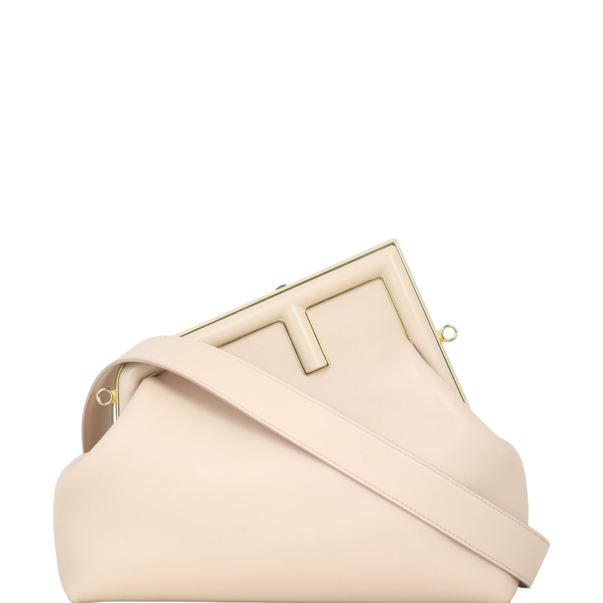Fendi First Medium Clutch With Strap