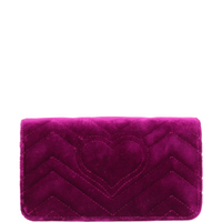 Gucci GG Marmont Velvet Super Mini Shoulder Bag