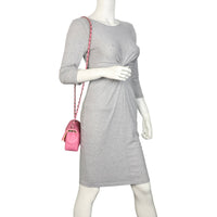 Chanel Classic Flap Mini Rectangular Bag | Pink