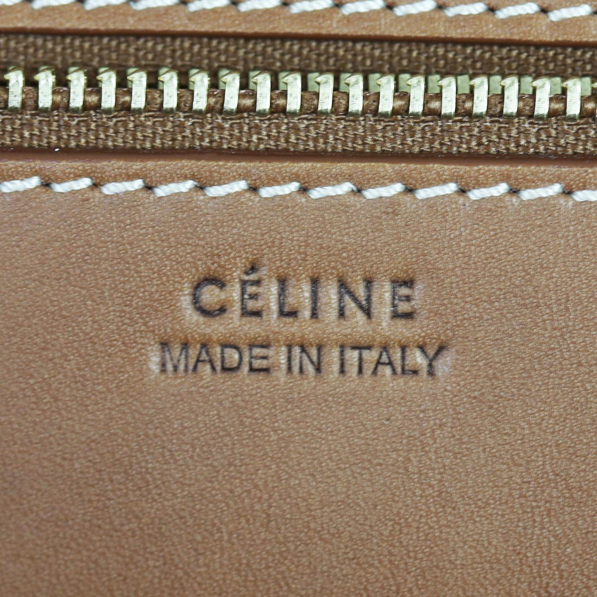 Celine Tie Knot Tote Small Interior Stamp