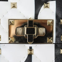 Valentino VLTN Rockstud Spike Medium Shoulder Bag Hardware