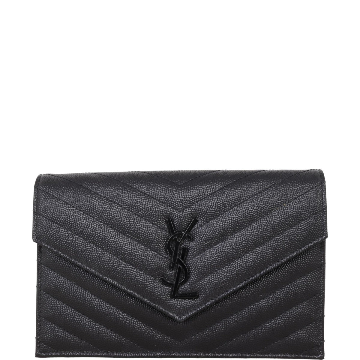 Saint Laurent Cassandre Envelope Chain Wallet