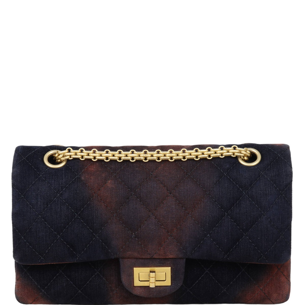 Chanel 2.55 Reissue 225 Double Flap Bag Ombre Velvet