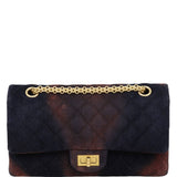 Chanel 2.55 Reissue 225 Double Flap Bag Ombre Velvet