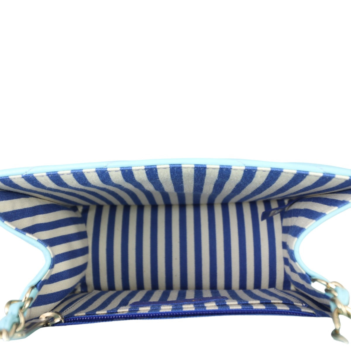 Chanel Envelope Square Flap Bag Chevron Small